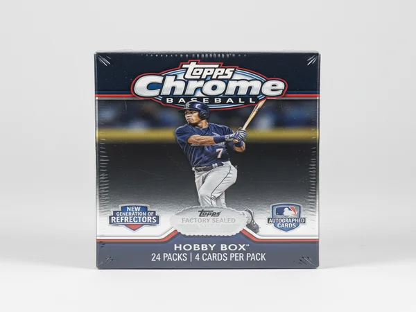 Topps Chrome Hobby Box image 3